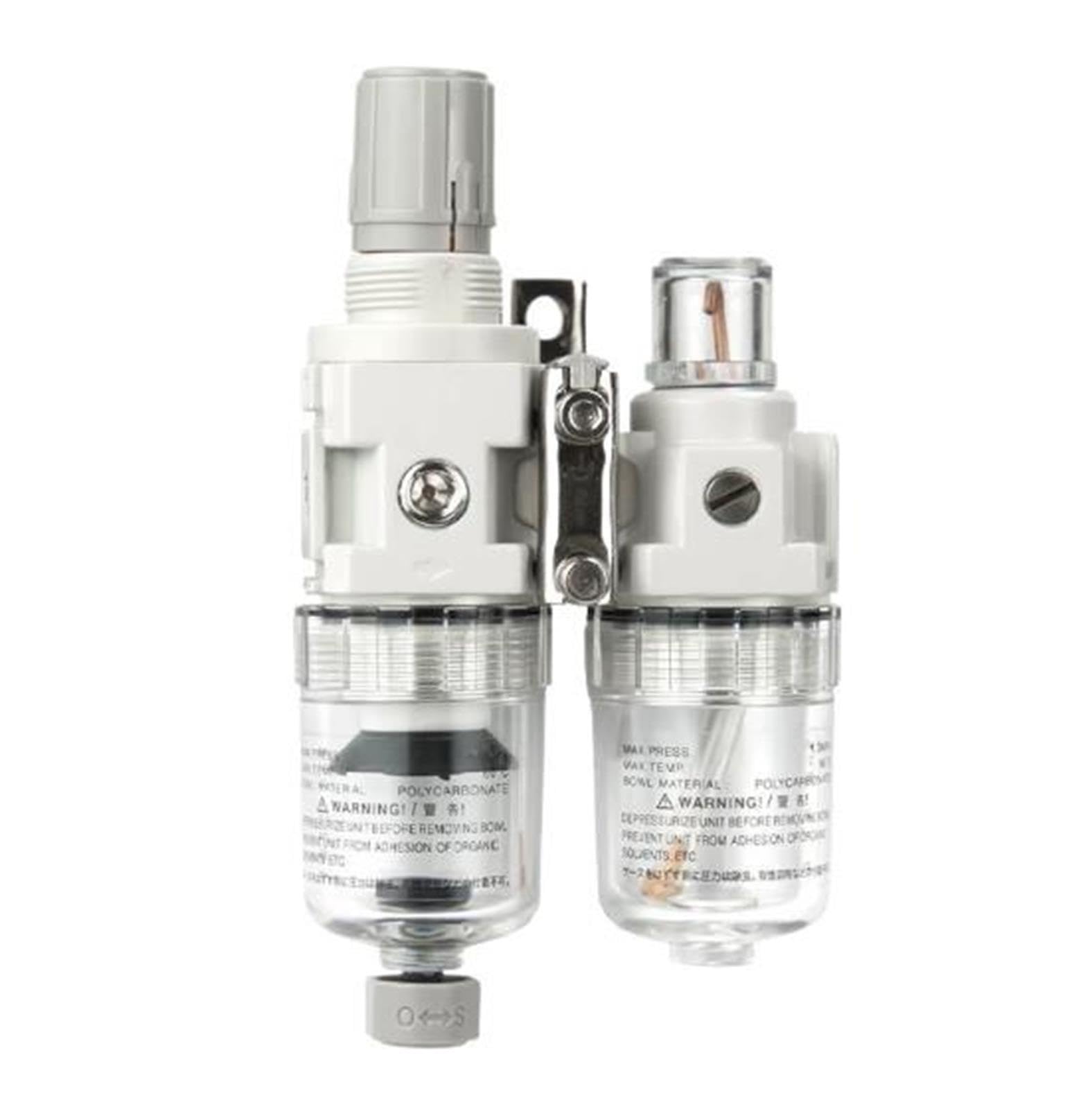 Séparateur huile-eau AC10A-M5G-A avec vidange manuelle et jauge ronde externe