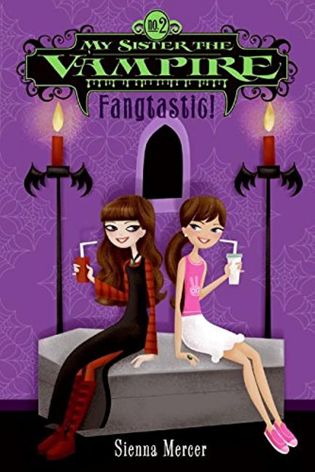 My Sister the Vampire #2: Fangtastic!: A Cozy Halloween Mystery About Twin Sisters and Their Secret Community