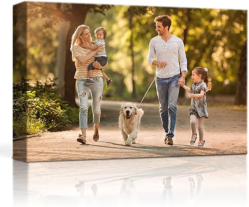 ICED PIXEL Impresiones en lienzo personalizadas de fotos en la pared para tu habitación, carteles para estética de habitación, sala de estar, boda,