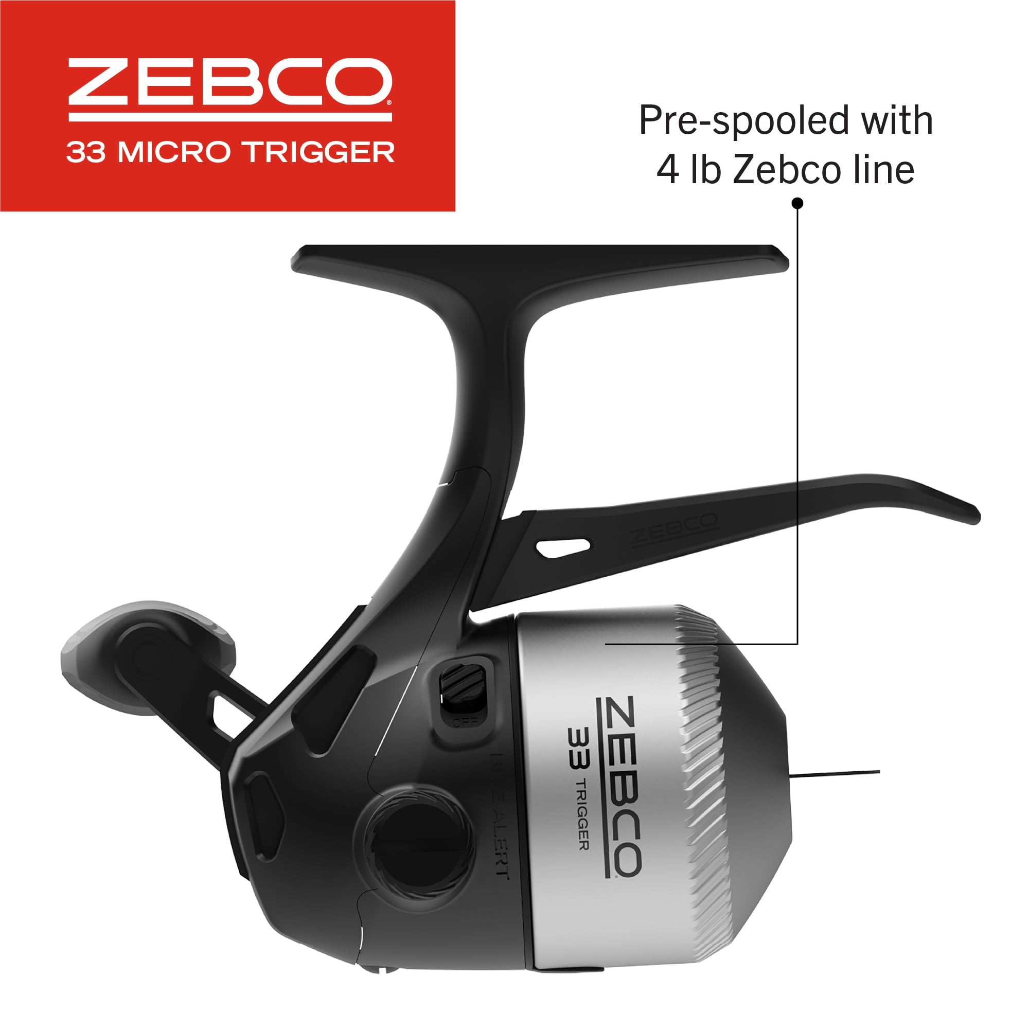 Amazon.com : Zebco 33 Micro Trigger Spincast Reel and Fishing Rod