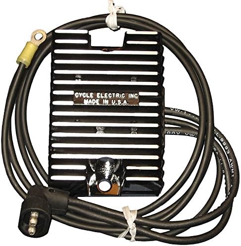 Cycle Electric Electronic Voltage Regulator Black CE-320