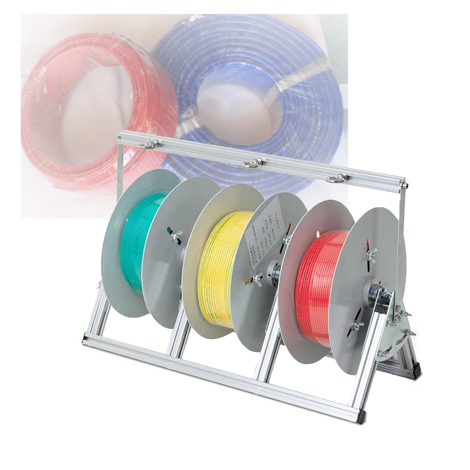 Organizador de mangueras cuerdas cables y paracord portátil 50cm