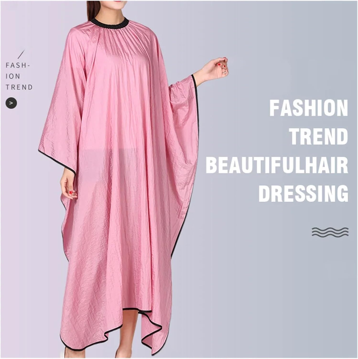 Hairdressing Cape Lightweight Salon Apron Quick Dry Styling Cloak For Home Use Polyeaster Gown