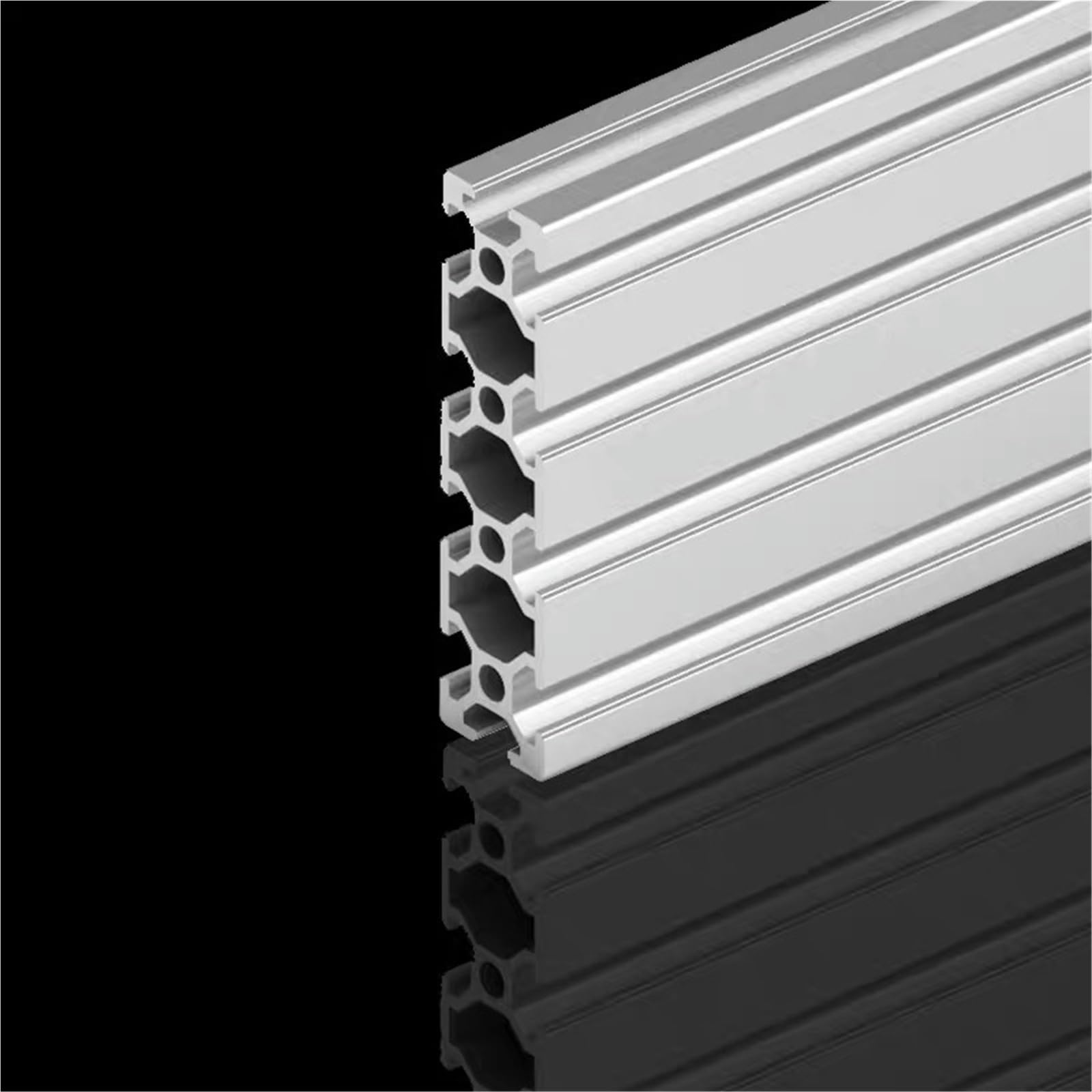 GTPBAO 2080 Profilo in alluminio estruso anodizzato Guida lineare 100 mm 500 mm 750 mm 1000 mm Telaio lungo Banco da lavoro di montaggio Binario estruso(800mm long)