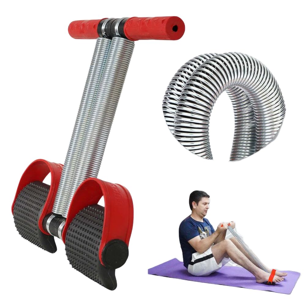 YMD Affective Tummy Trimmer with Double Spring Burn Calories-165 Ab Exerciser (Red)-picture-30
