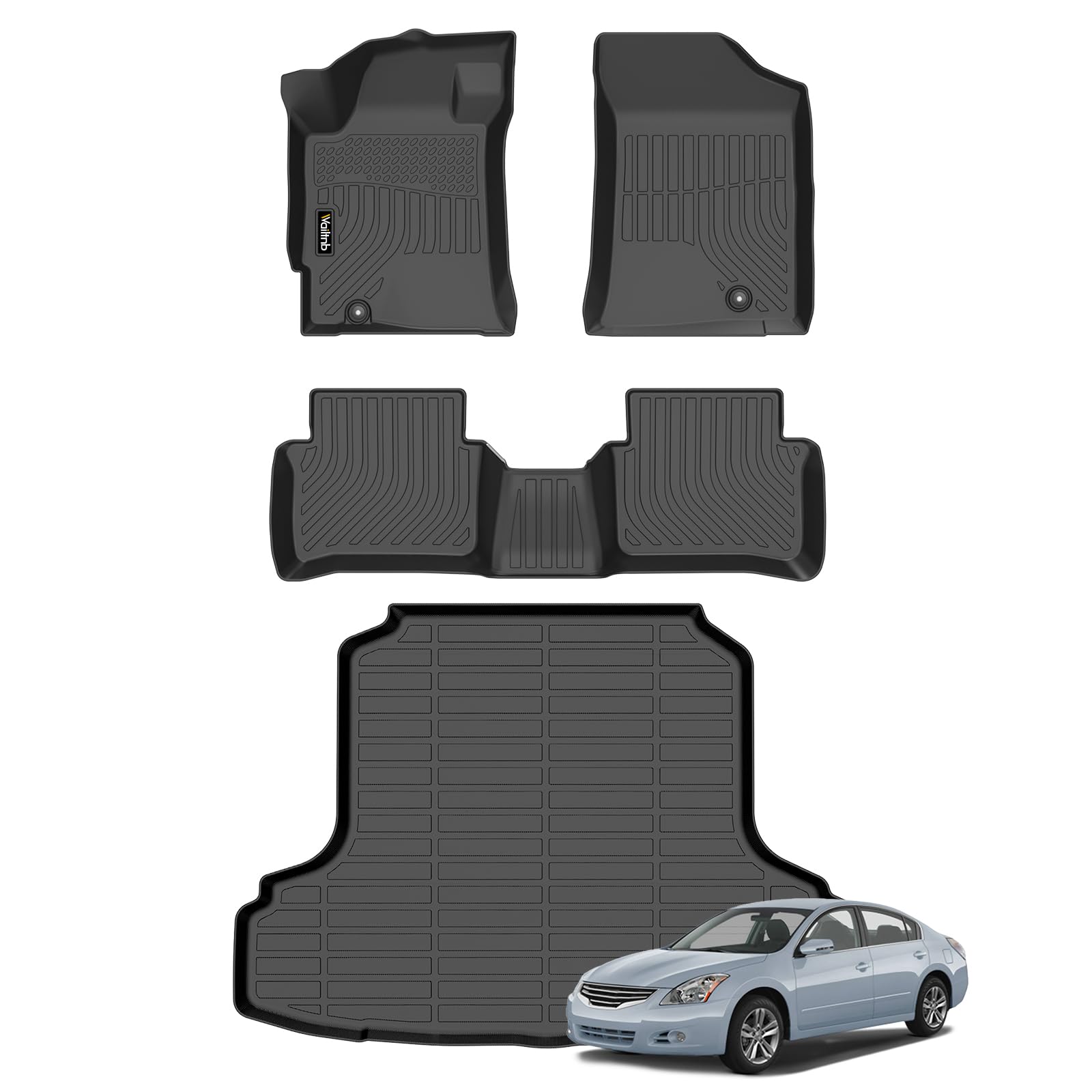 Mats for Nissan Altima 2007-2012 (Sedan Only) Floor Mat Cargo Liner