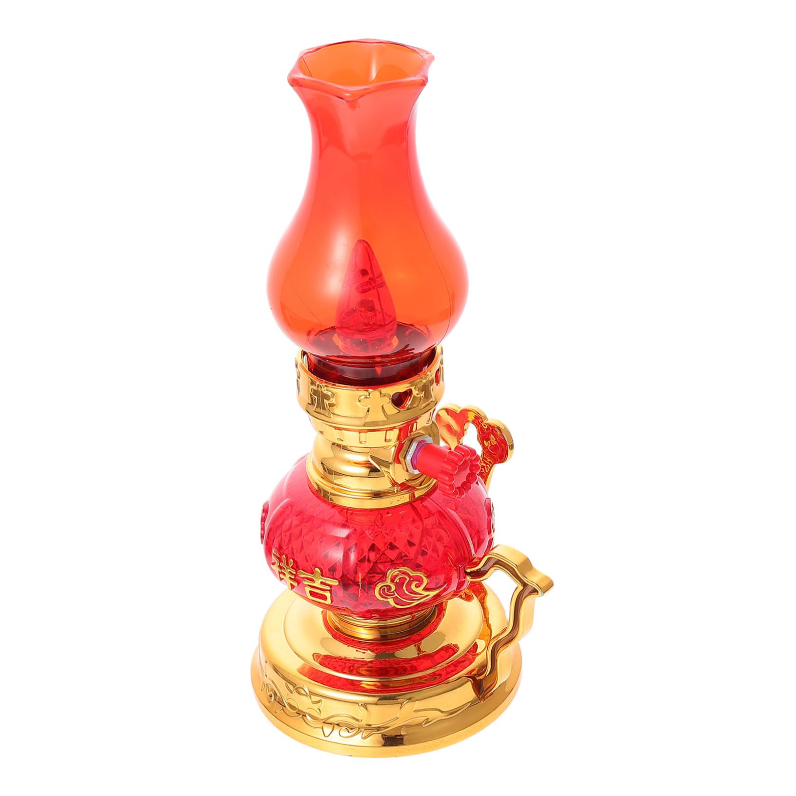 RORPOIR 1pc Adjustable Electric Candle Buddha Lamp Decorative Led Light for Home Meditation and Worship Rechargeable Design for Spiritual Atmosphere