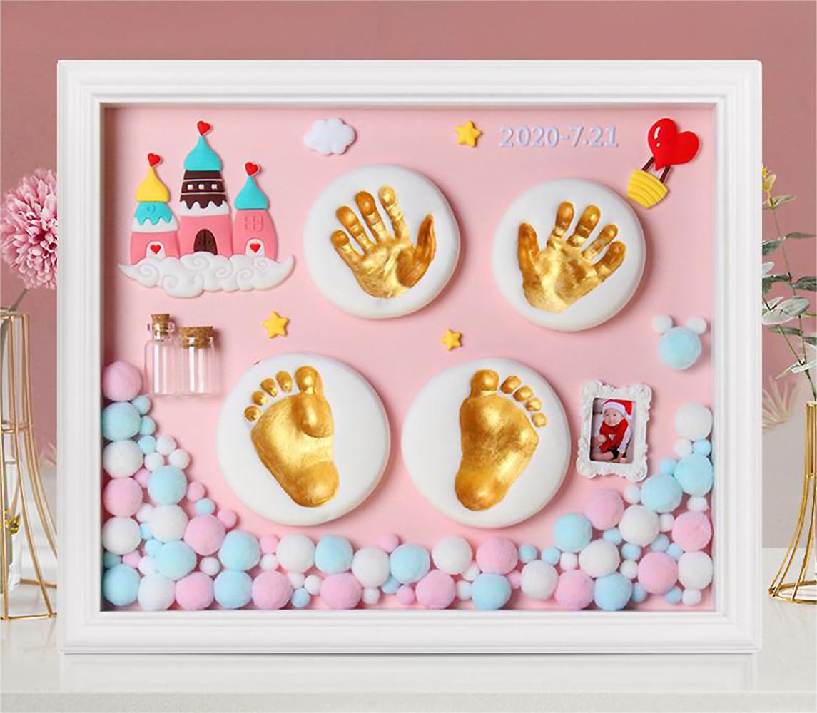 PATPAT® Casting Kit for Baby Newborn Baby Hand Print and Footprint Kit