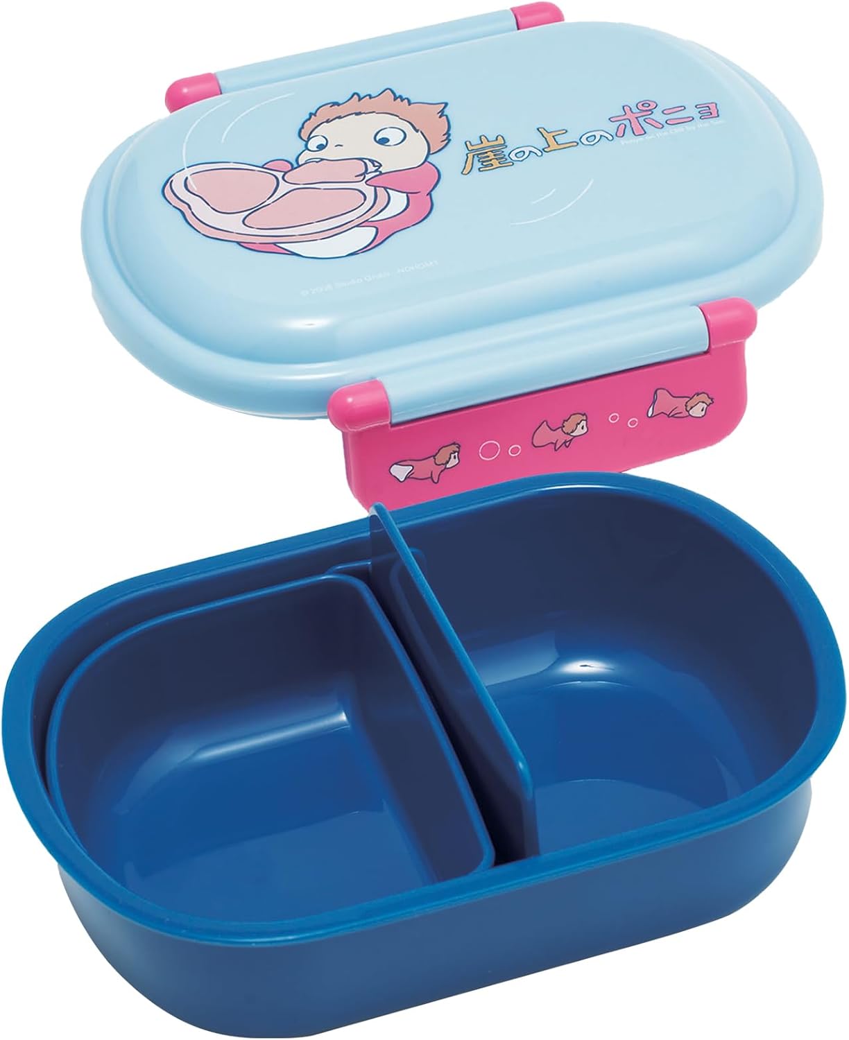 Skater Ponyo Bento Lunch Box 15.22oz - Ponyo and Sister
