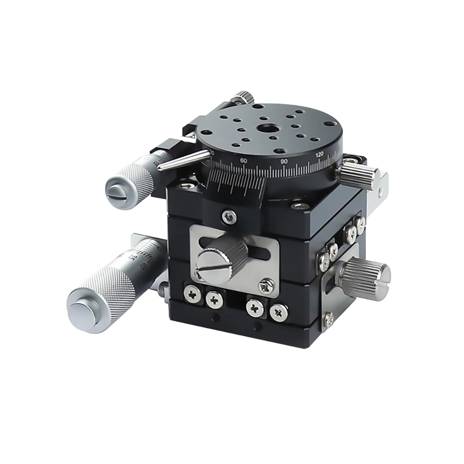 MYXJGNAIY XYR Axis 40mm LSP40-LM, Micrometer Manual Trimming Platform, Translation Table and Rotary Table Cross Rail