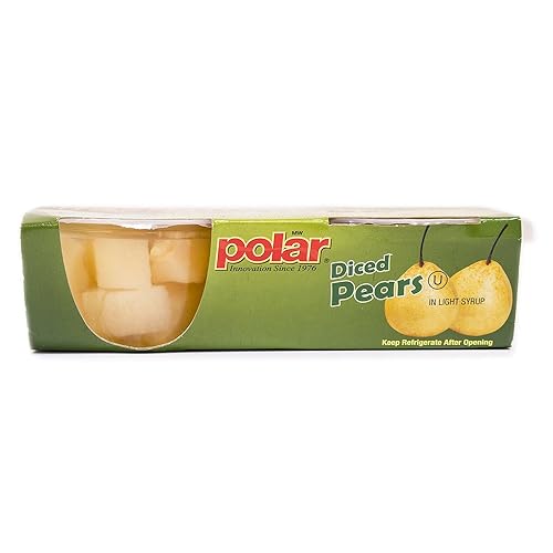 Miniatura 27 de MW Polar Taza de aperitivos, piñas en almíbar ligero, 7 onzas (paquete de 12)