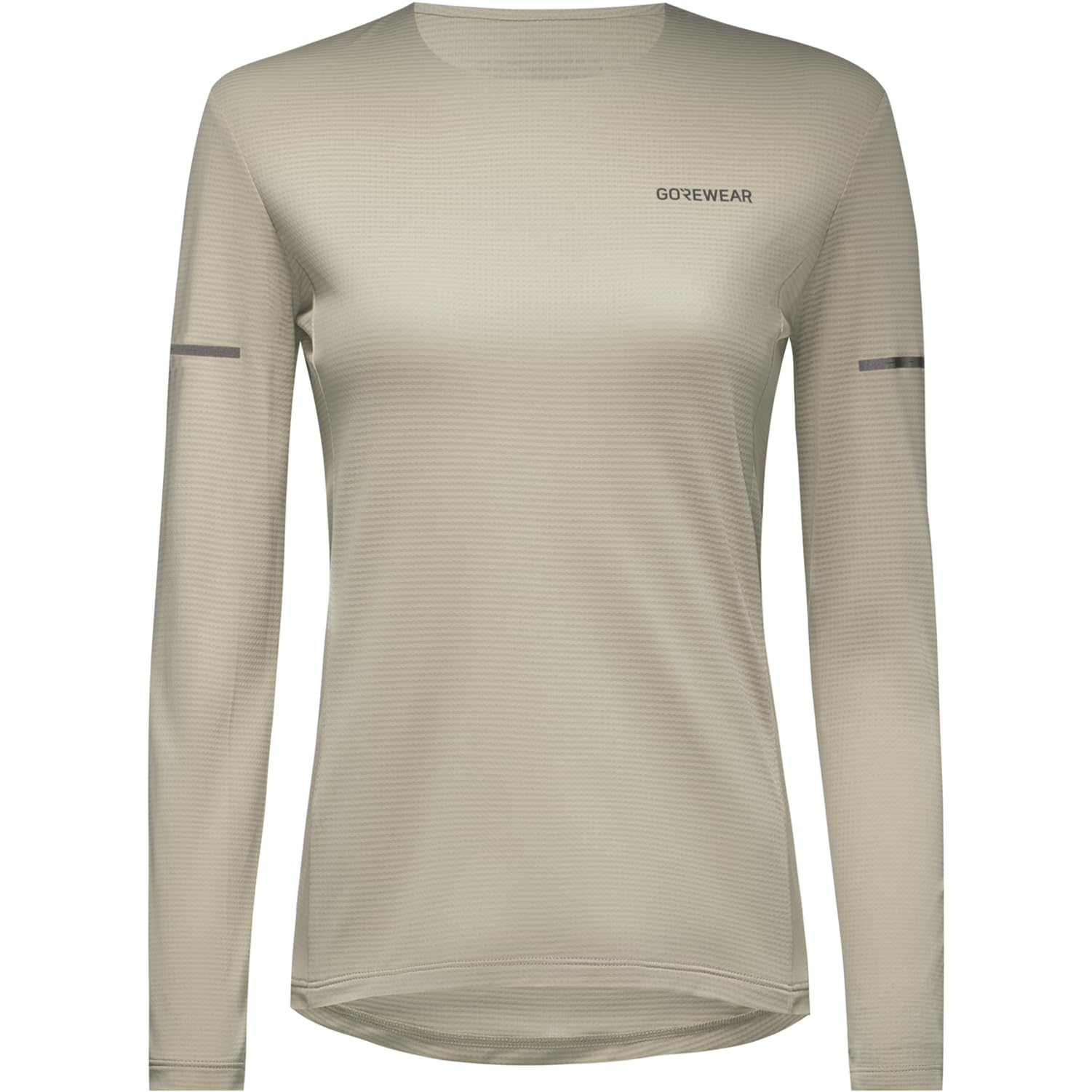 GOREWEAR Womens Contest 2.0 Long Sleeve Tee Shirts, Tech Beige, XL EU
