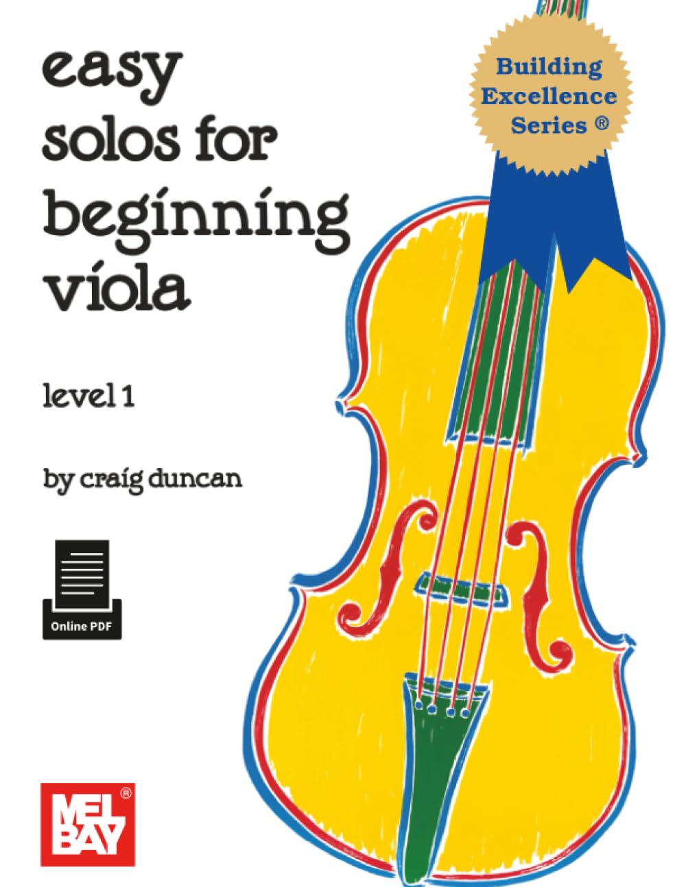 Easy Solos for Beginning Viola: Level 1