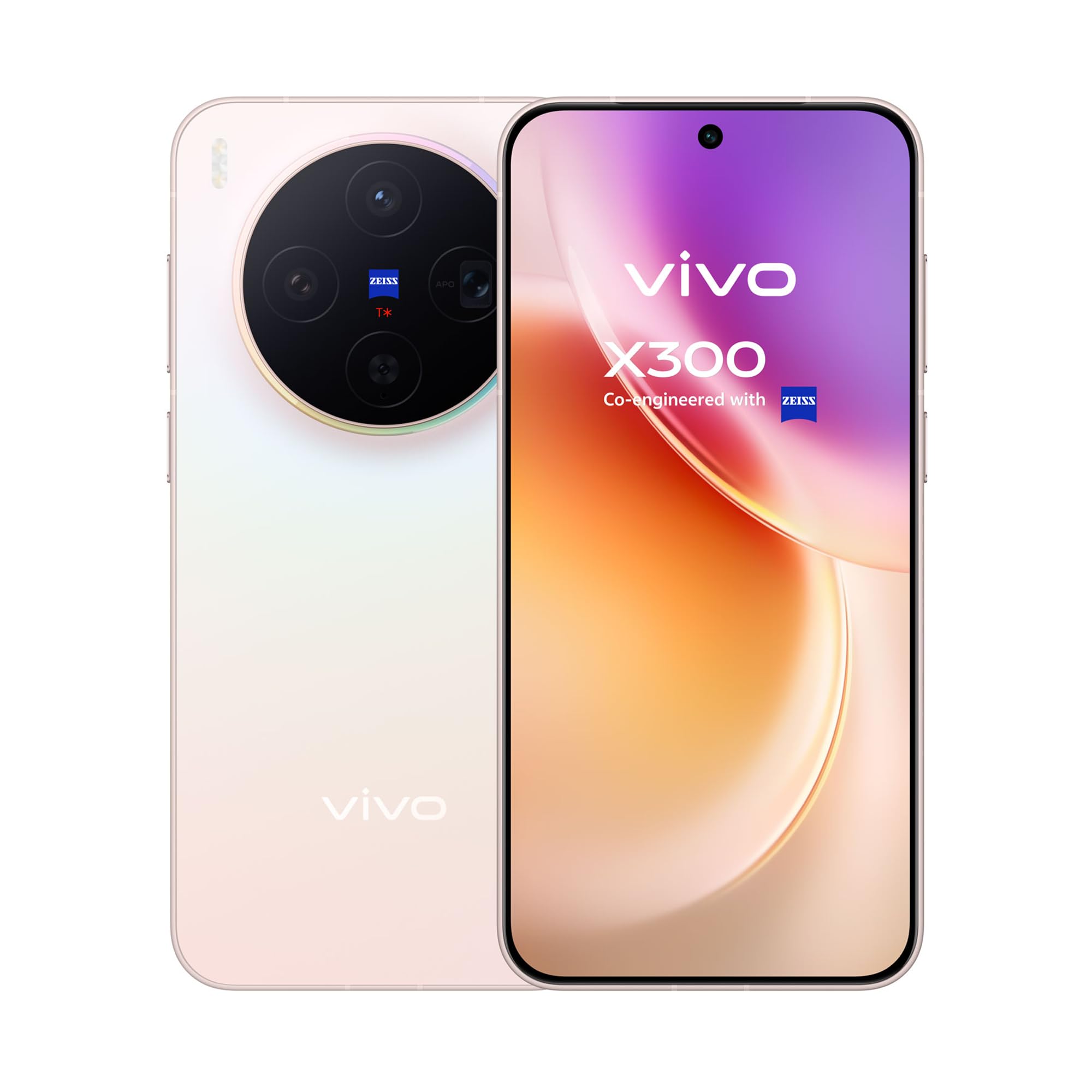 vivo Smartphone X300 5G – 12G + 256G, 6,31'-Display, ZEISS Kamera, Dimensity 9500, IP68/IP69, Android 16