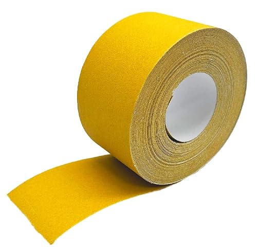 Miniatura 4 de LAUCO PSA Rollo de lijado autoadhesivo cada uno de 2.75 x 25 yardas, papel de lija continuo autoadhesivo con parte trasera adhesiva para automoción