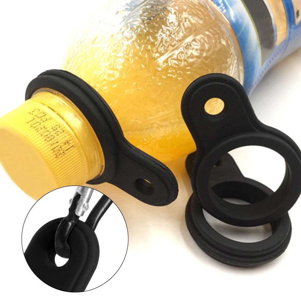 5Pezzi Clip Porta Bottiglia d'Acqua con Clip per Cintura Portabottiglie da Esterno con Fibbia per Campeggio, Appeso Cinghia Cinghia Fibbia Clip Bottiglia d'Acqua Titolare