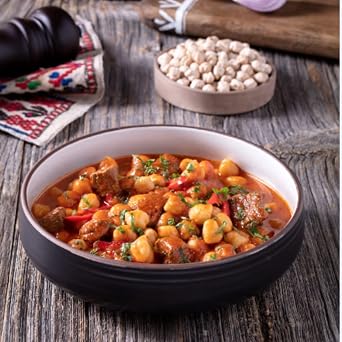 Duru Extra Chickpeas 10mm ، 35.2oz ( 1000g ) ، 100٪ طبيعي ومعتمد ، غير معدّل وراثيًا ، رائع لفلافل ، حمص ، وصفات نباتية ، خالية من الغلوتين