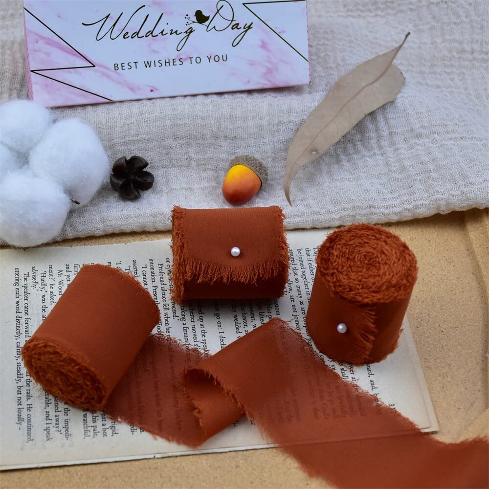 3 Rollen Chiffon Lint, 3.8cmx640cm Chiffon Lint Rollen Bloemen Inpaklint Set voor Boeketten Huwelijkscadeau Inpakken DIY Ambachten (Roze Serie 3 Rollen Chiffon Lint, 3.8cmx640cm Chiffon Lint Rollen Bloemen Inpaklint Set voor Boeketten Huwelijkscadeau Inpakken DIY Ambachten (Roze Serie