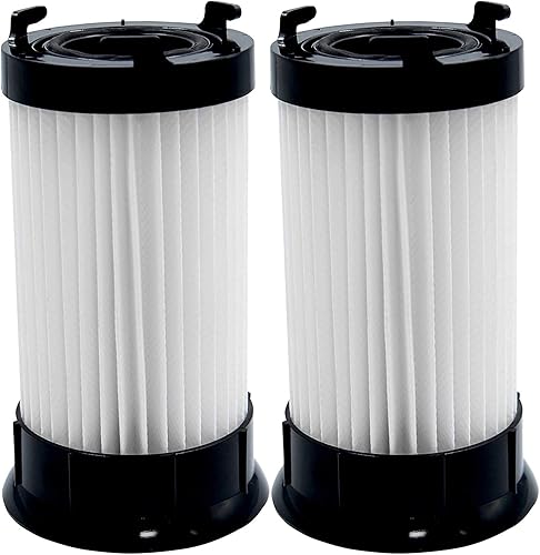 Paquete de 2 filtros de repuesto para Eureka Part DCF4, DCF-4, DCF-18, 4704BLM, 4702A, 4704BLU, 4704FRD, 4704LMP, 4704LTA 4704ONG, 4704PNK, 4704PUR