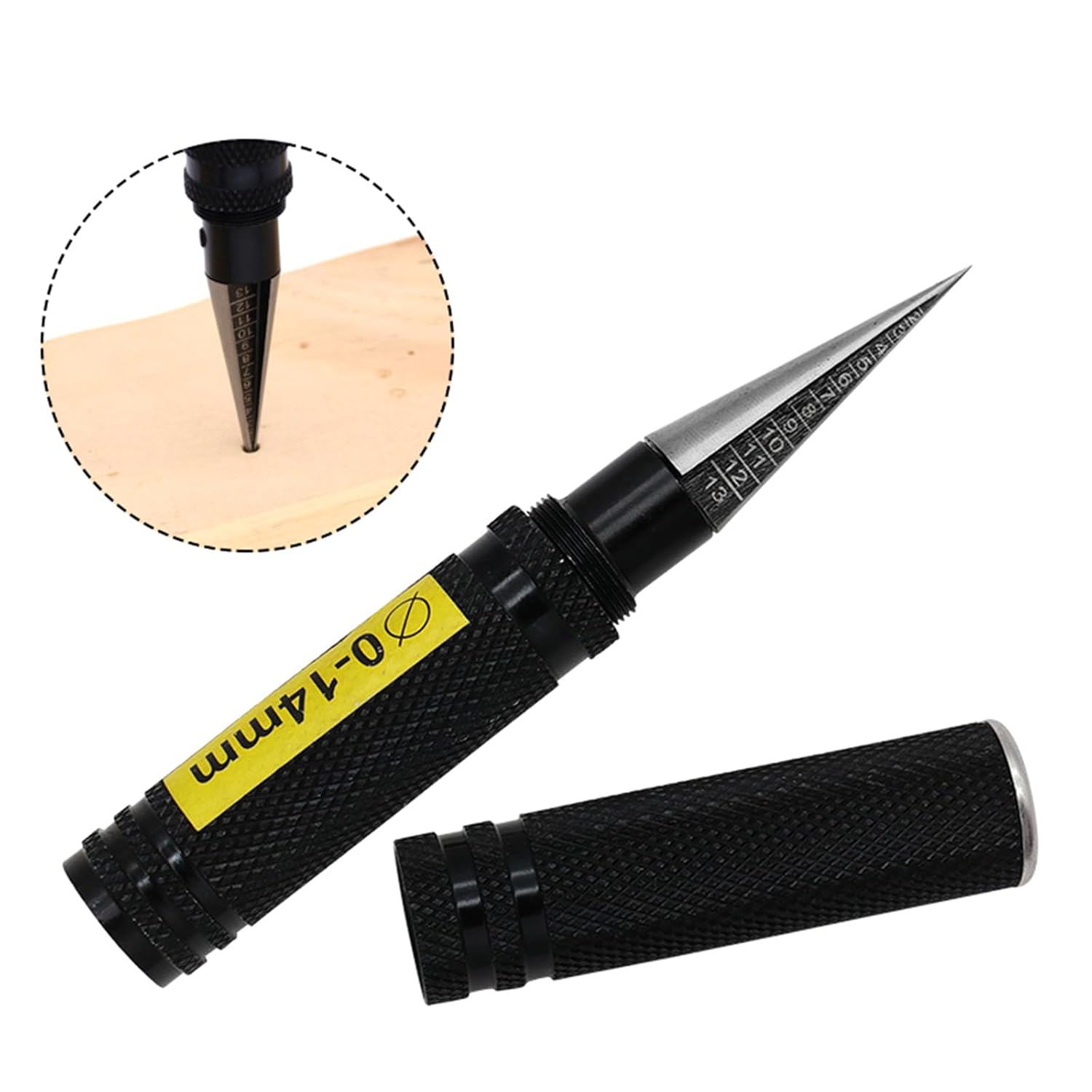 0-14mm Hole Opener Reamer Drill Metal Steel for Car Aircraft