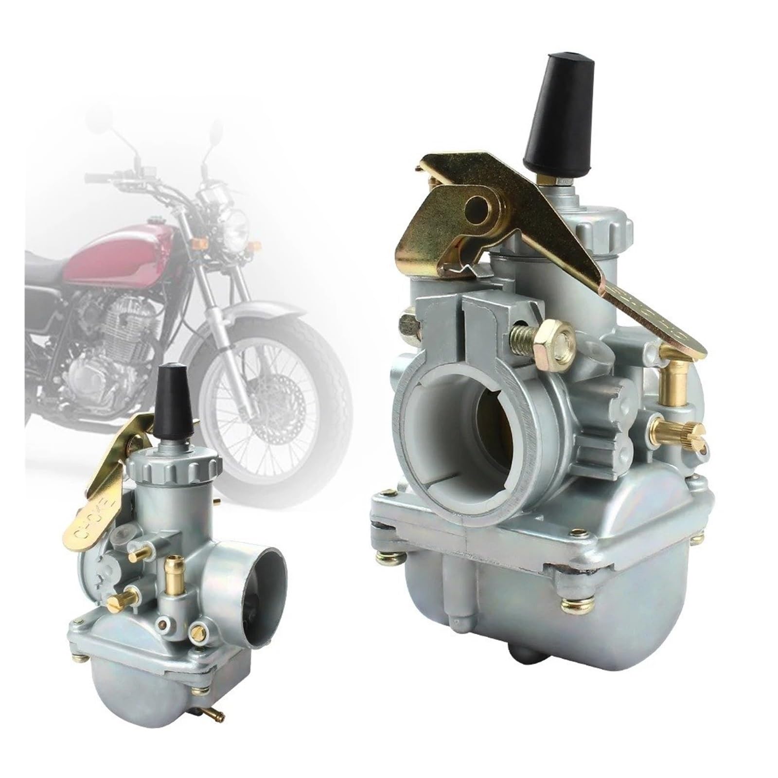 Motosierra Carburador Carburador Motocicleta Para VM20 Piezas 20mm Combustible ATV UTV 50cc 100cc 125cc Accesorios Para Dirt Pit Bike Y Motocross