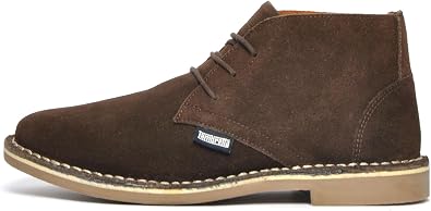 Lambretta Mens Chiswick Desert Boots Blue