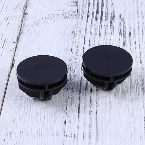 Miniatura 5 de ifundom Conectores de plástico 40 unids conectores de plástico negro para alambre cubo de almacenamiento de plástico modular de metal rejilla panel