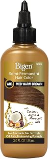 WB3 Medium Warm Brown Bigen Semi Permanent Hair Color (3 Pack)