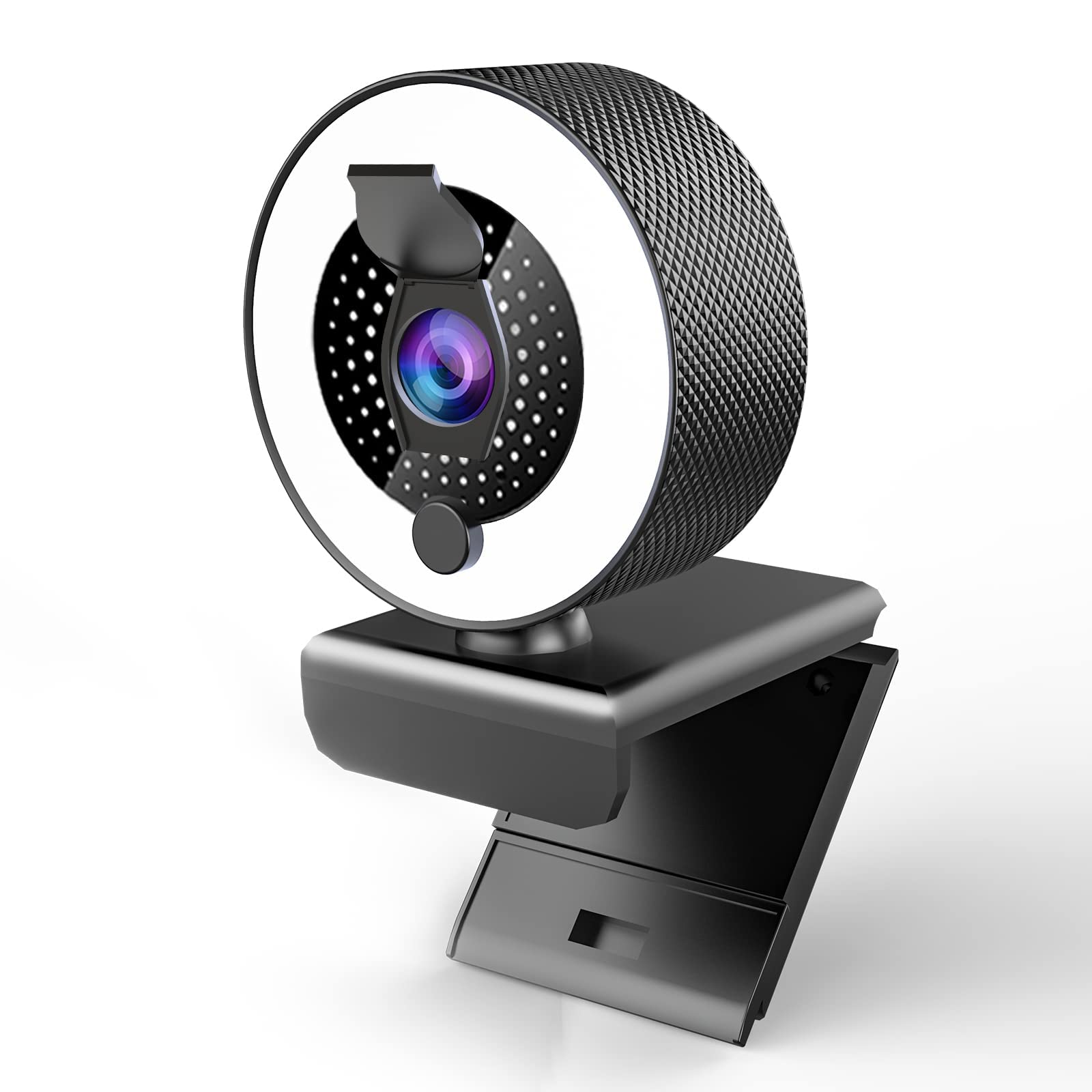 折りたたみ式セルフィーランプライブ屋外デスクトップリングフィルライトと電話ブラケットビデオライト Amazon.co.jp: OVIFM リングフィルライト付き2KフルHD ウェブカメラ