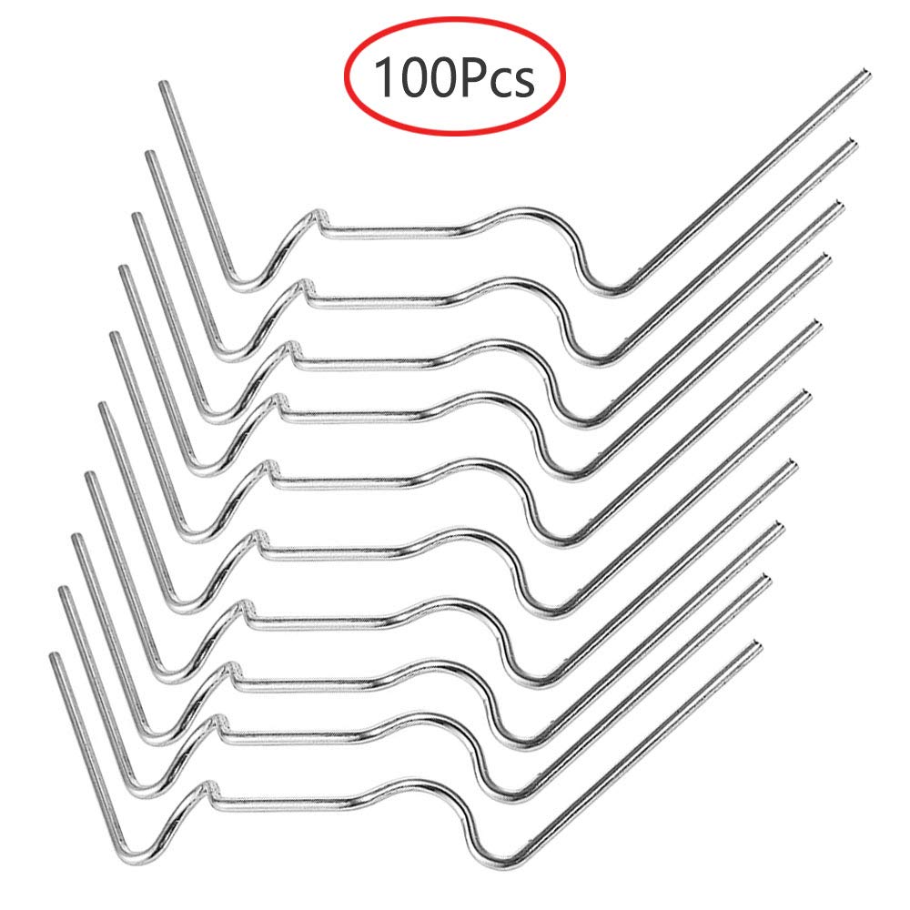 Buy Ritte Greenhouse Clamps, 100 Pieces Greenhouse Glass Pane Fixing Clips, Galvanize Greenhouse