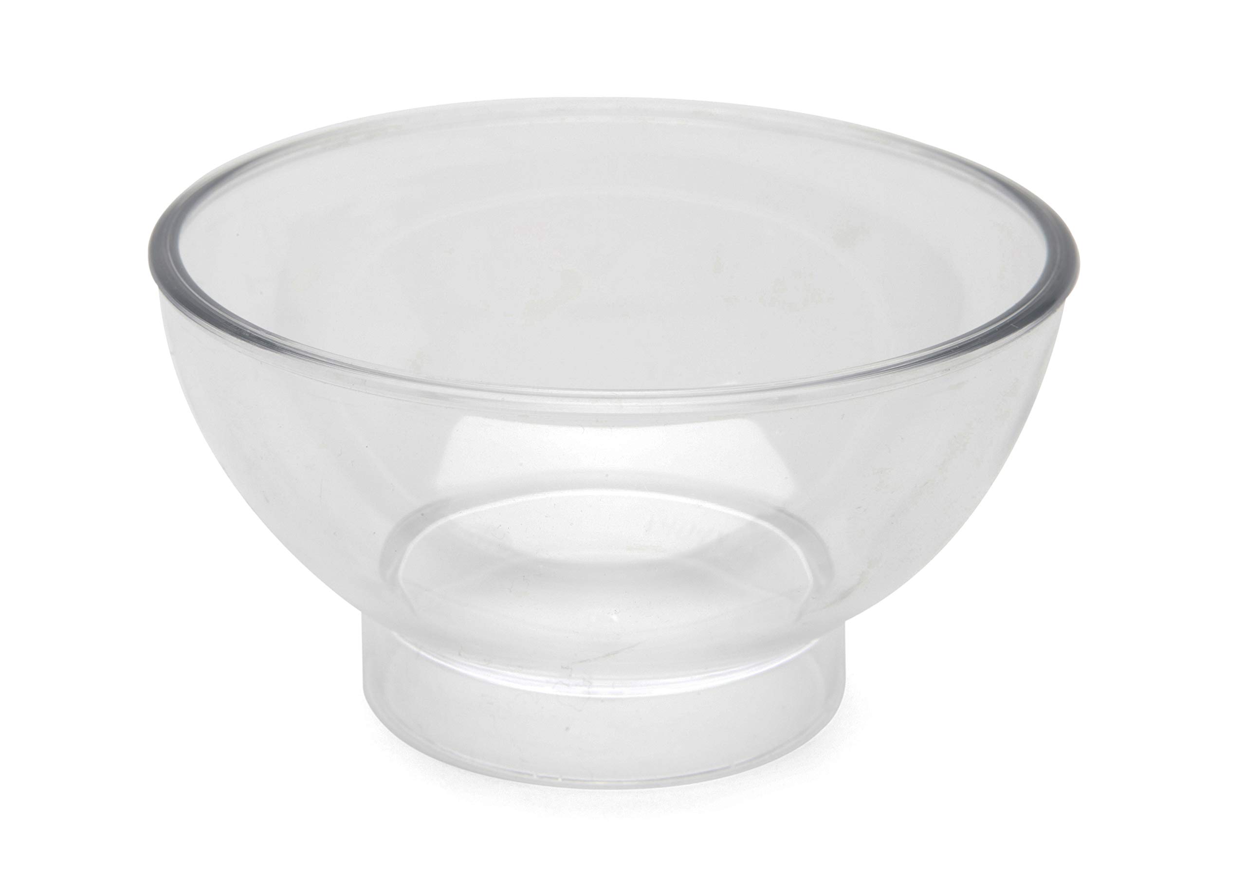 Harfield Polycarbonate Plastic 9.5cm Round Sundae Dishes Clear (Pack of 6)