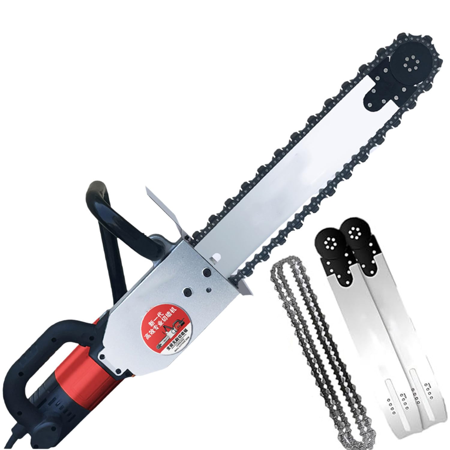 Elettrica Motosega Diamantata Senza Spazzole,Tagliamuri Elettrico Industriale,Motosega Portatile Senza Spazzole,Macchina Taglio Scanalature a Muro,Per Tagliare I Muri,Motosega per Cemento 480mm