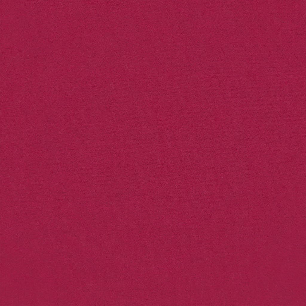Cojín decorativo (40 x 40 cm, terciopelo, 2 unidades), color rojo y burdeos