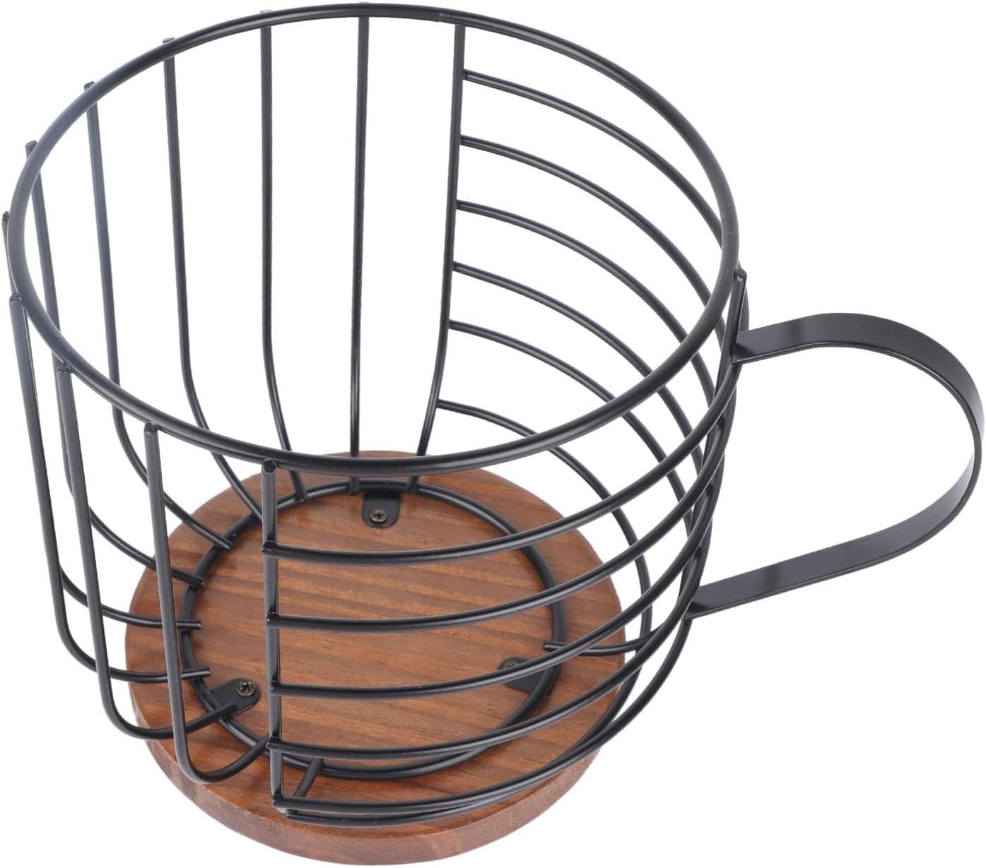 Coffee Pod Holder, Mug Shape Multi Use K Cup Holder Coffee Station organizer Storage Wire Basket Food Storage for Counter Coffee Bar for Home Cafe Hotel