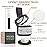 VOLLUCK Root Touch up Powder, Instant Hairline Powder for Thinning Areas and Gray Hair Coverage, Natural and Non-greasy Root Cover up for Women and Men (White, 0.14 Ounce)