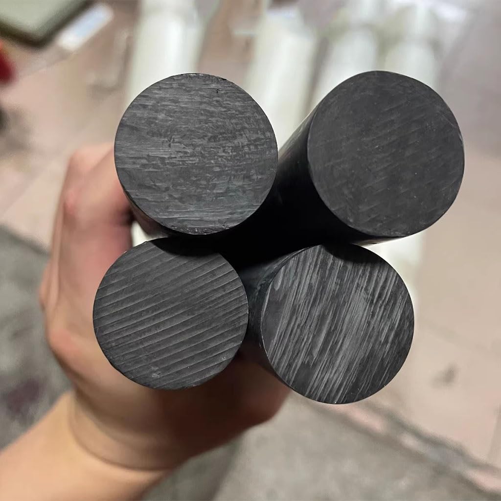 1pcs 6mm 8mm 10mm Black Bakelite Bar, 1000mm Insulation Phenolic Composition Rod Phenol-Formaldehyde Resin Stick(10mm)