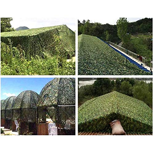 Filet de camouflage et tissu d'ombrage robuste contre la chaleur de terrasse - 8