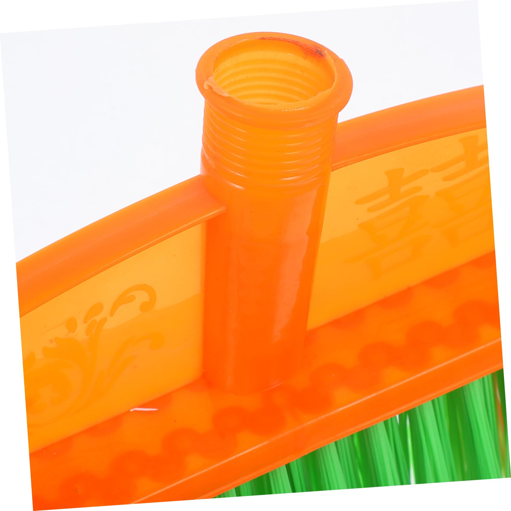 Beavorty Ergonomic Broom Head for Indoor Outdoor Use Scrubbing Mop for Kitchen Floor Cleaning