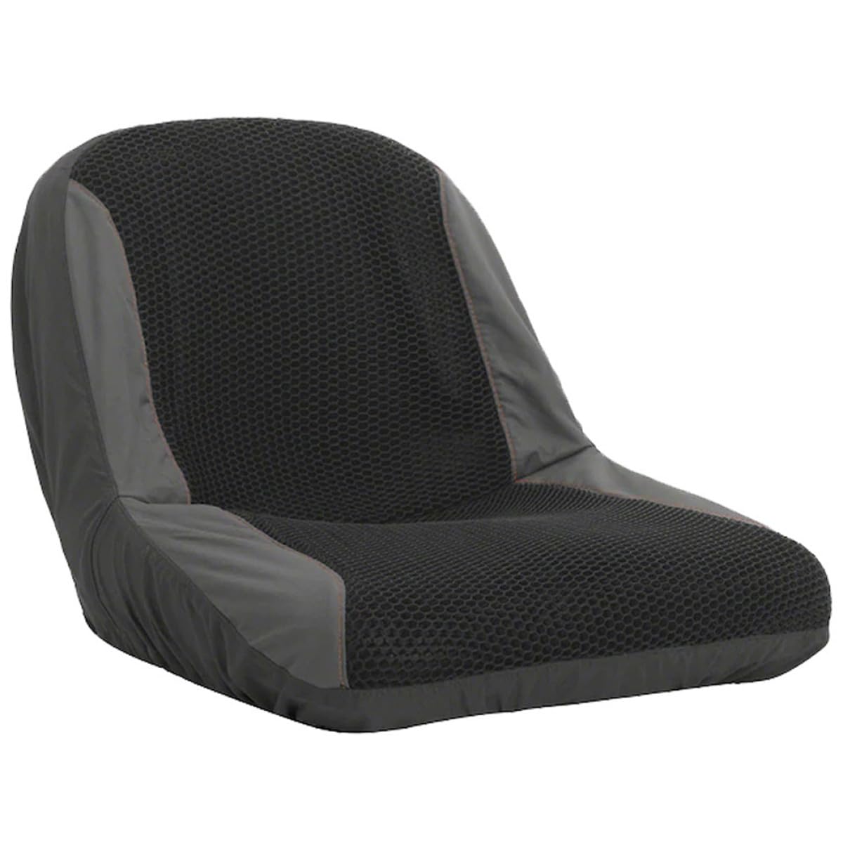 Housse de siège tondeuse respirante et légère minkissy protection jardin noire