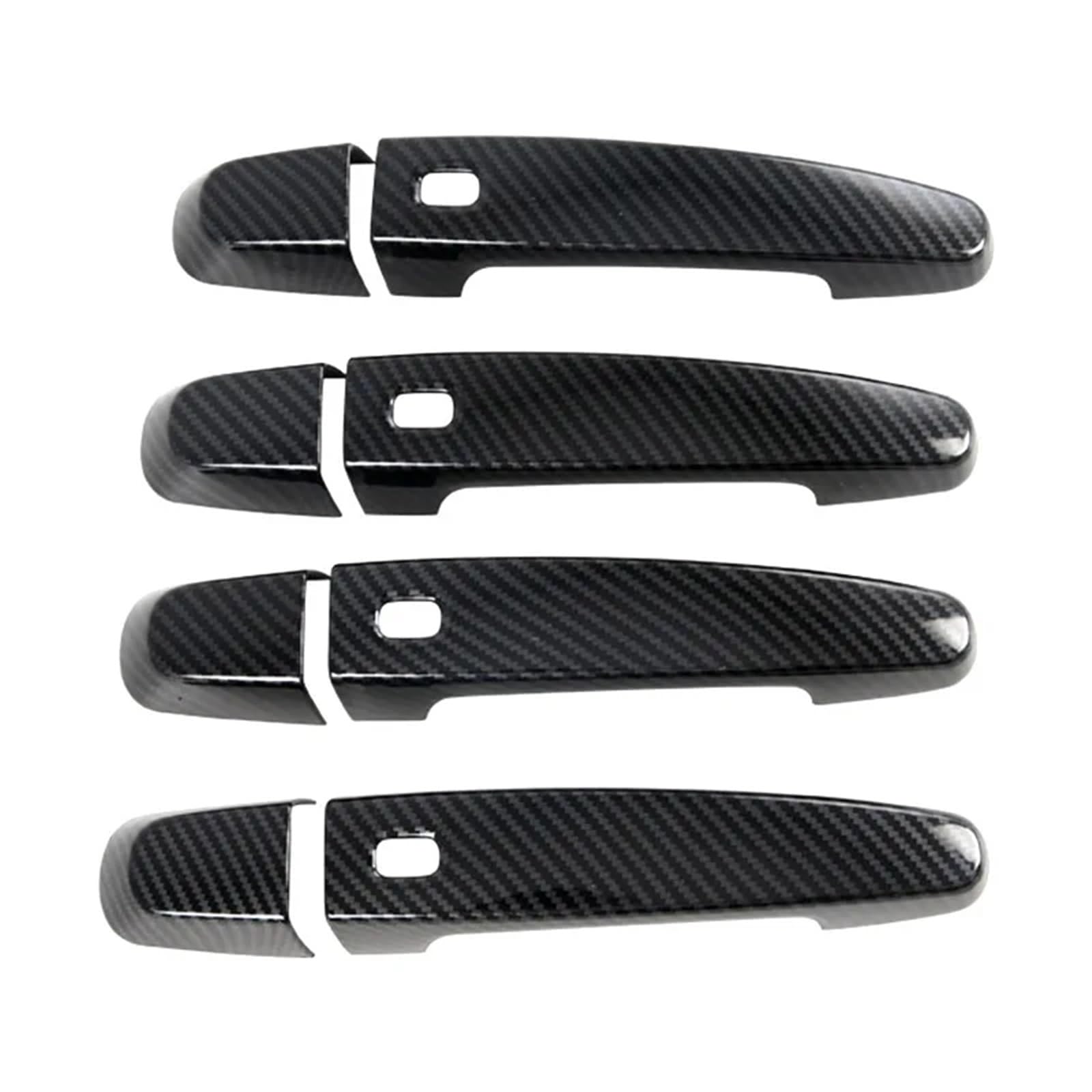 Uchwyt do drzwi klamka zewnętrzna Pasuje do Chevrolet Volt D2JC 2016-2019 Klamka drzwi, miska drzwi, odporna na zarysowania, zmodyfikowane akcesoria(4 smart carbon fiber)