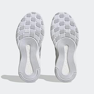 adidas Tênis feminino Crazyflight Indoor Court, Branco/Prata