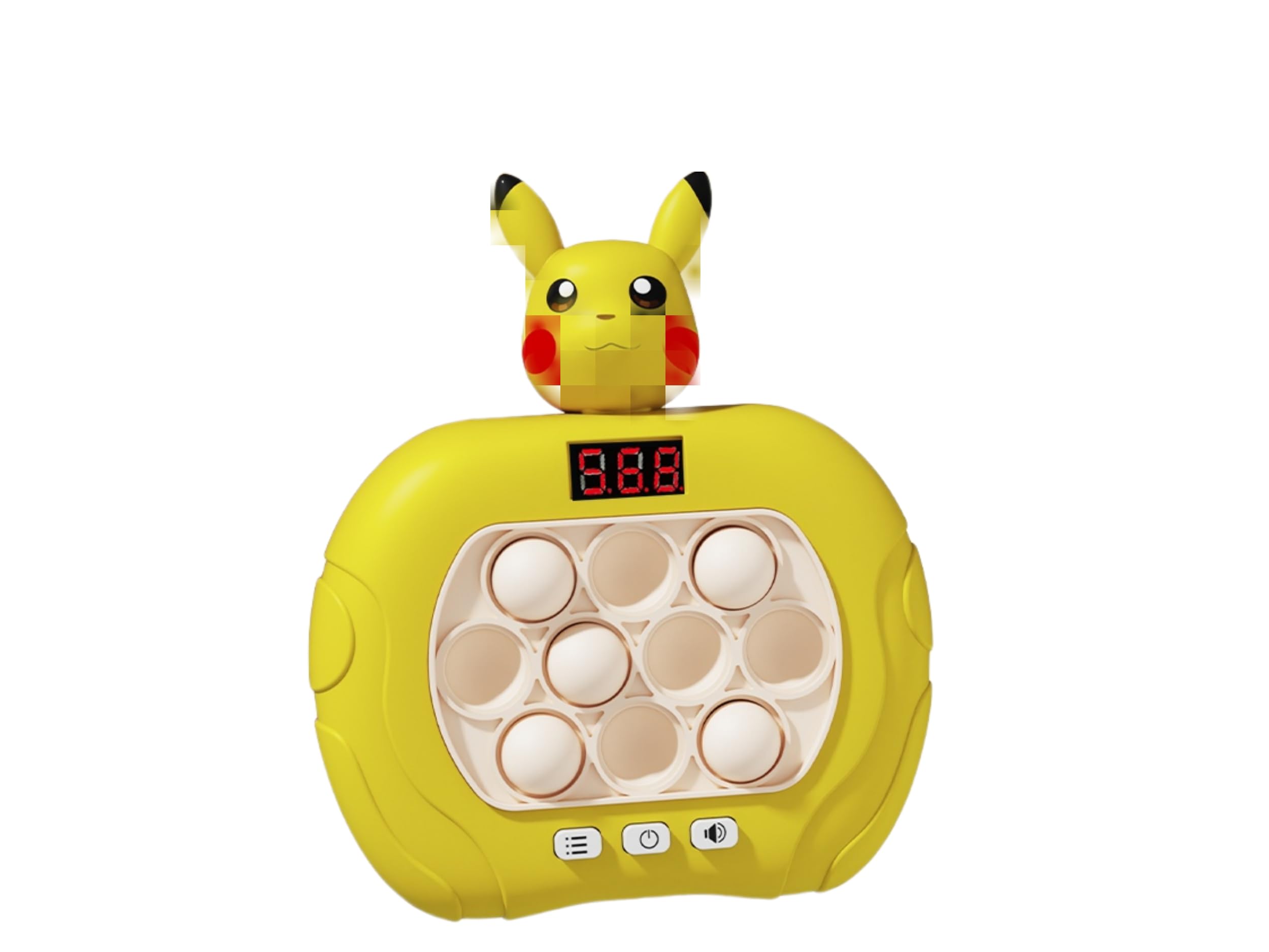 Pop it electrónico Quick Push Burbujas Juego Consola Nuevo Modelo Pop it electrónico con Pantalla Juguetes sensoriales y mágicos (WST-Poke)