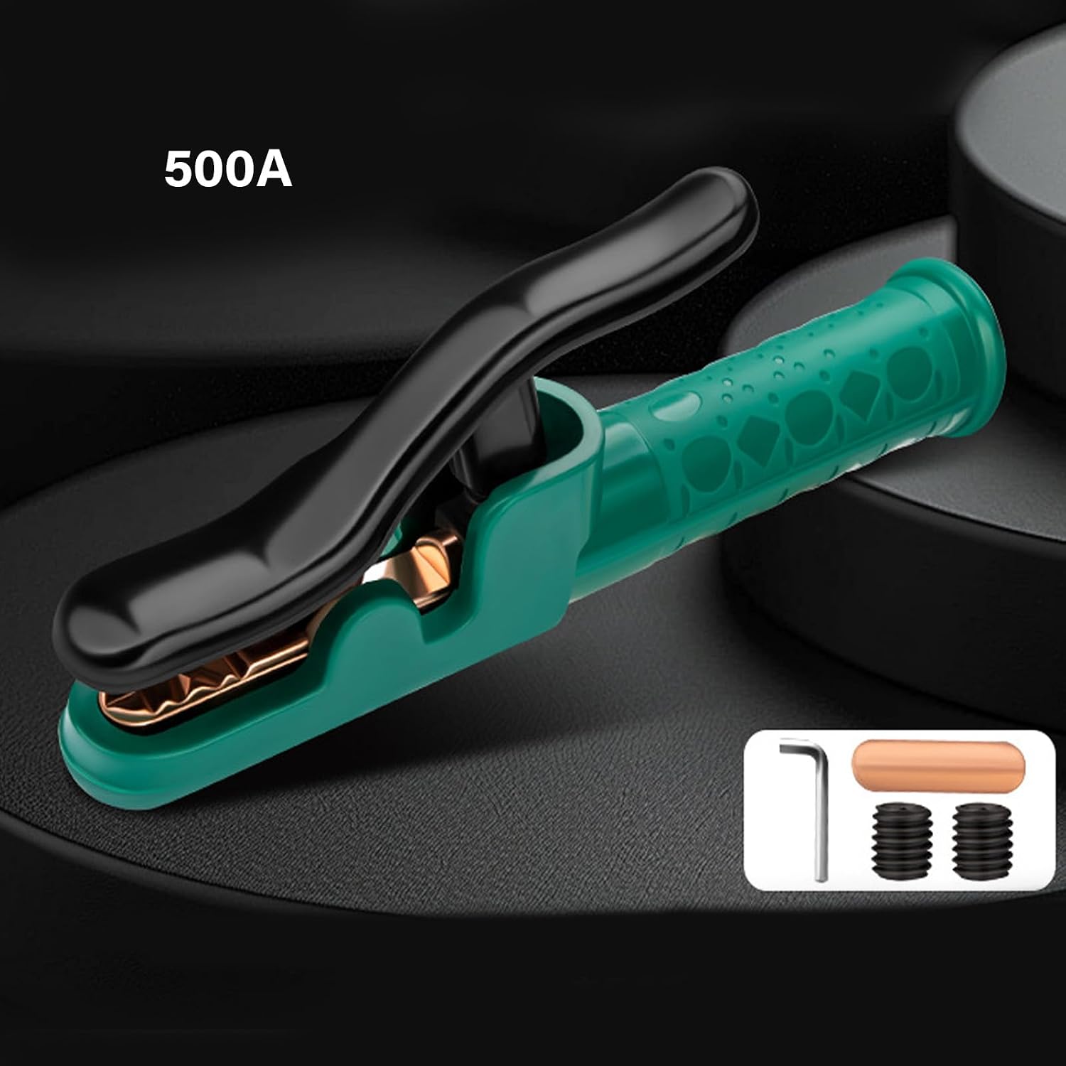 Professional 300A/500A/800A Electrode Clamping Welding Rod Electrode Holder Cable Welding Clamping Welder Machine Clamping Replacement Heavy Duty Welding Clamping