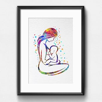 Amazon.co.jp: Dignovel Studios 13X19 フレームなし 母乳育児