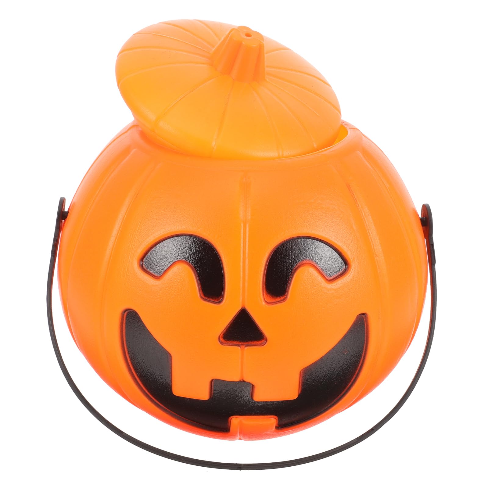 NOLITOY Halloween Pumpkin Jack O Lantern Candy Bucket Halloween Witches Cauldron Kettle Party Favors for