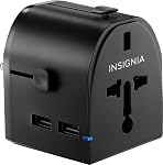 Insignia Travel Adapter Converter BL
