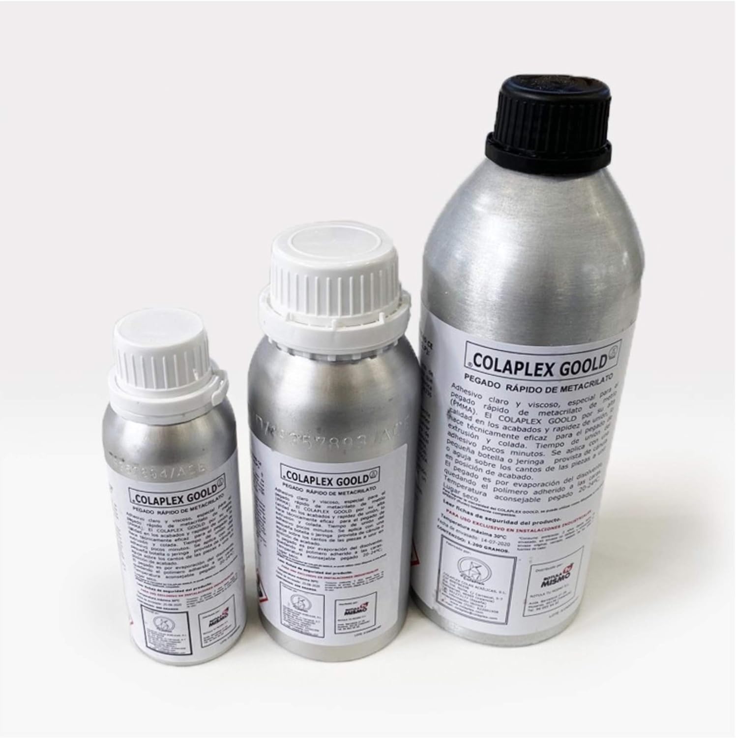 Pegamento para Metacrilato (PMMA), Adhesivo Rápido para Acrílico, Cola Instantánea para Plástico, Seca Rápidamente - 710 ml