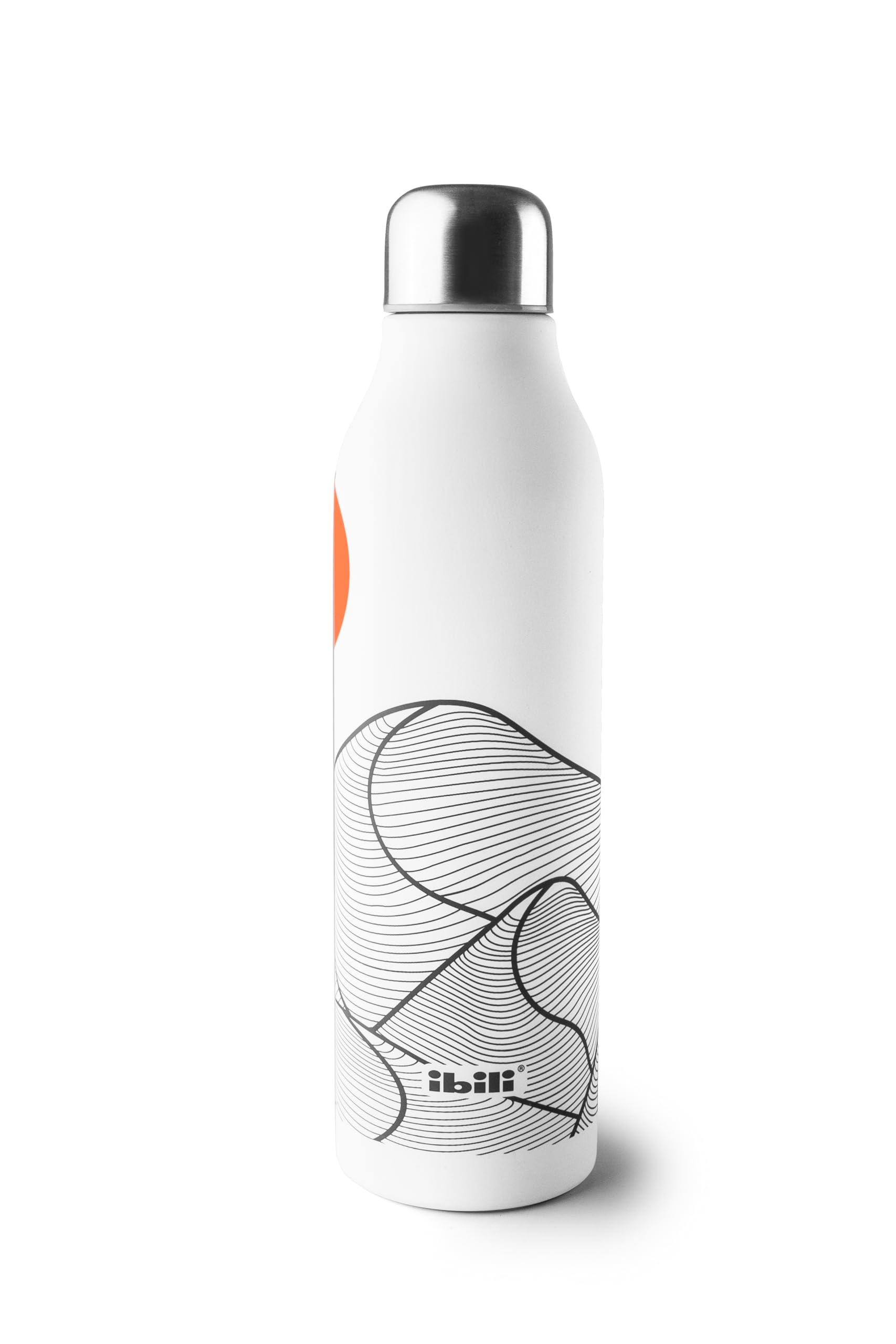 IBILI Gailur Double Walled Thermos Bottle 500 ml, 18/10 Stainless Steel, Double Walled, Reusable