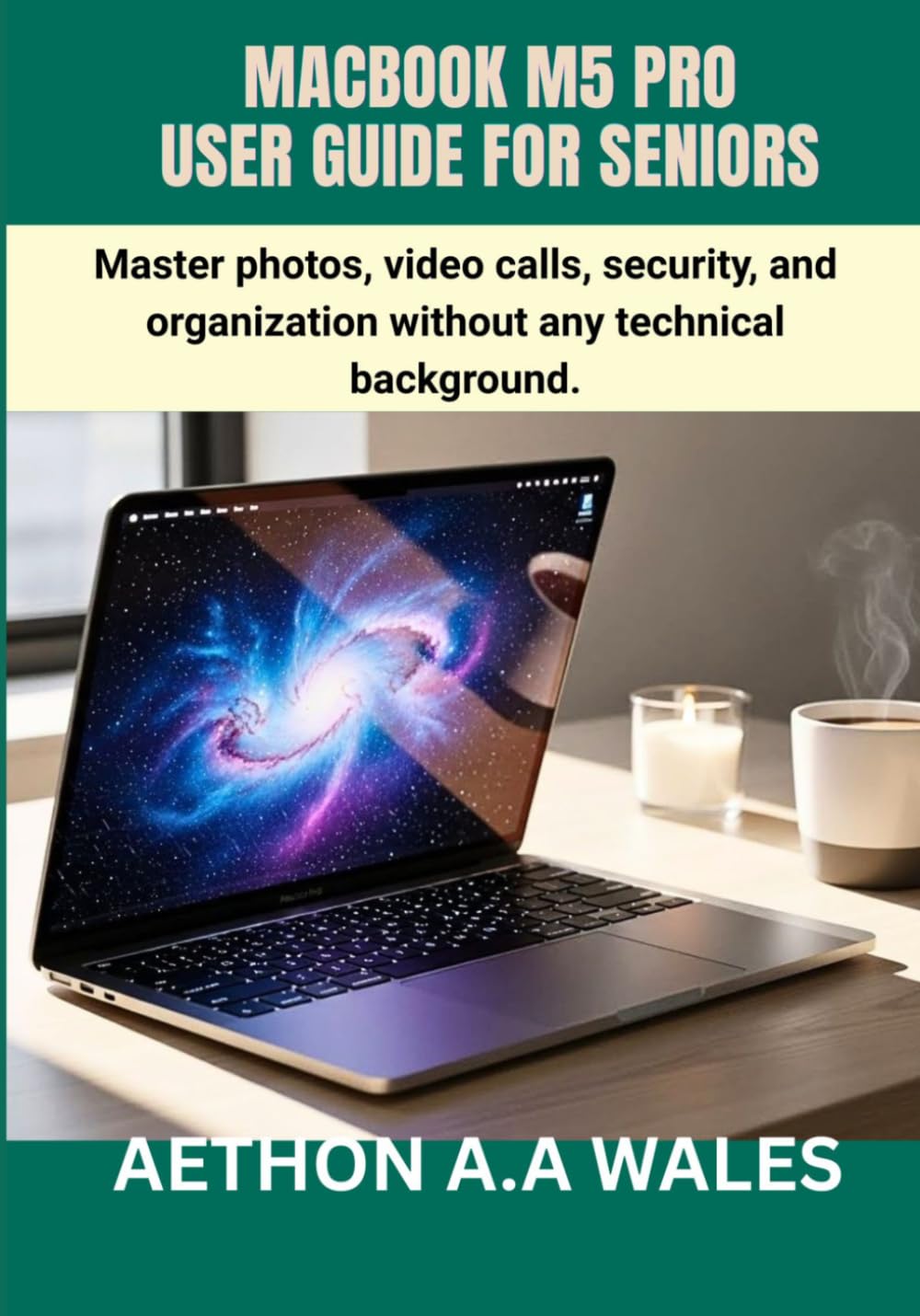 MACBOOK M5 PRO USER GUIDE FOR SENIORS: Master photos, video calls, security, and organization without any technical background