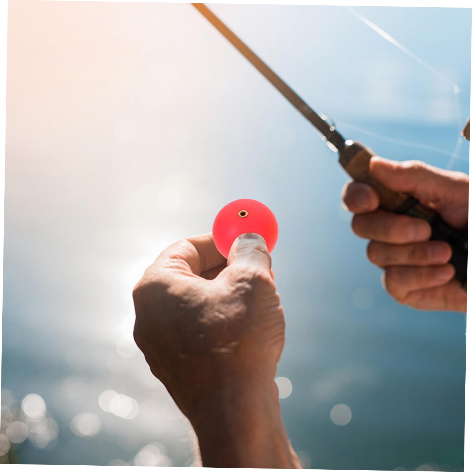 Kisangel Flotteur De Pêche Boules De Flotteurs De Pêche Voler Flotteurs De Poisson-Chat Boules De Flotteur De Leurre De Pêche Flotteurs De Marigane Flotter Bouées Rondes Mousse